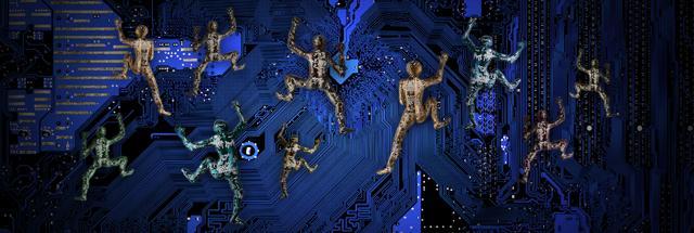 The corridors of IIT will be decorated with artefacts depicting the struggle of students in coping with new technologies. The corridors of IIT will be decorated with artefacts depicting the struggle of students in coping with new technologies.
