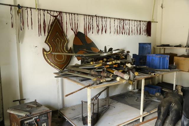 They also manufacture props and costumes for LARP (live action role playing) and renaissance fair across Europe and US. (HT Photo/ Raajessh Kashyap)