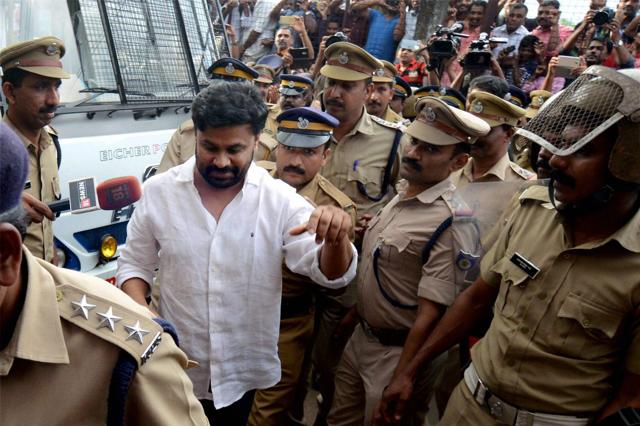 Dileep being sent to judicial custody till 25th July, after the Angamaly Judicial First Class Magistrate Court rejected his bail plea in connection to his alleged involvement in the abduction and sexual assault on a prominent actress, in Kochi on Saturday. (PTI) Dileep being sent to judicial custody till 25th July, after the Angamaly Judicial First Class Magistrate Court rejected his bail plea in connection to his alleged involvement in the abduction and sexual assault on a prominent actress, in Kochi on Saturday. (PTI)
