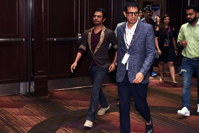 Nawazuddin Siddiqui arrives for a press conference ahead of the 18th International Indian Film Academy (IIFA) Festival, in New York City July 13. (AFP) Nawazuddin Siddiqui arrives for a press conference ahead of the 18th International Indian Film Academy (IIFA) Festival, in New York City July 13. (AFP)