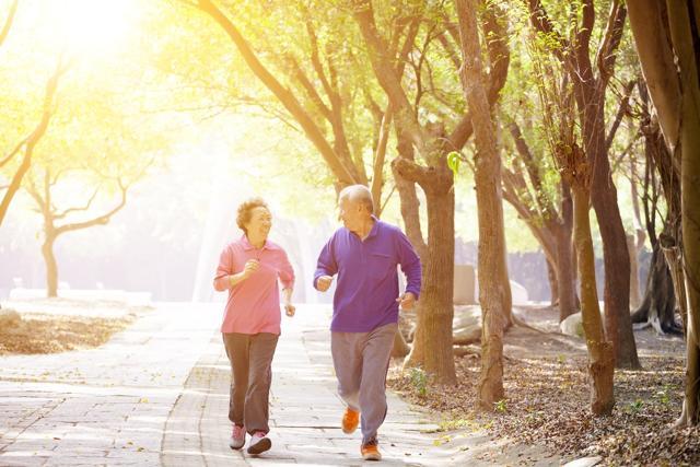 Researchers say exercising, avoiding smoking and eating a healthy balanced diet may also help reduce the risk of developing dementia. (Shutterstock)