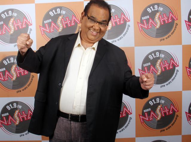 Actor Satish Kaushik says that he was very excite about making into Kirori Mal College. (Pramod Thakur / HT photo )
