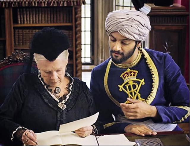 Judi Dench (left) and Ali Fazal in a still from Victoria and Abdul Judi Dench (left) and Ali Fazal in a still from Victoria and Abdul