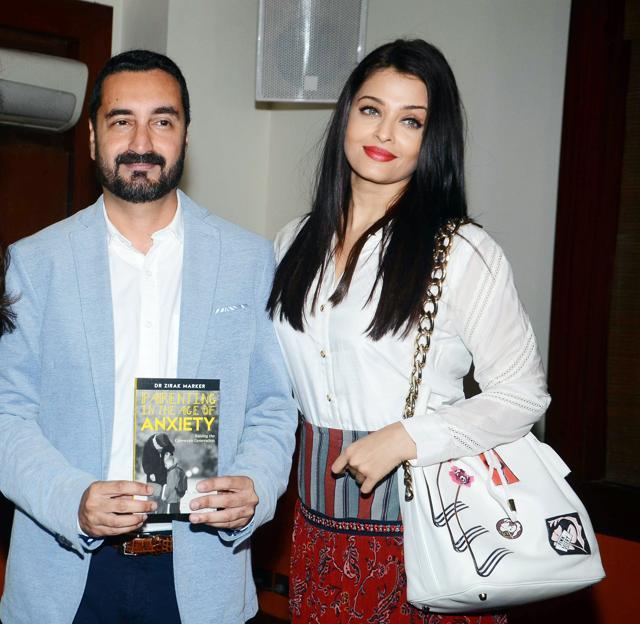 Actor Aishwarya Rai Bachchan at the launch of Zirak Marker’s book. Actor Aishwarya Rai Bachchan at the launch of Zirak Marker’s book.