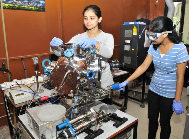 There are 40 state-of-the-art labs, which remain open at all times. (Ravi Kumar/HT) There are 40 state-of-the-art labs, which remain open at all times. (Ravi Kumar/HT)
