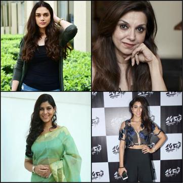 Actors Aditi Rao Hydari, Lillete Dubey, Sakshi Tanwar and Shriya Saran. Actors Aditi Rao Hydari, Lillete Dubey, Sakshi Tanwar and Shriya Saran.