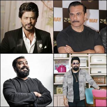 (Clockwise) actors Shah Rukh Khan, Pavan Malhotra, filmmaker Anurag Kashyap and VJ Rannvijay Singh. (Clockwise) actors Shah Rukh Khan, Pavan Malhotra, filmmaker Anurag Kashyap and VJ Rannvijay Singh.