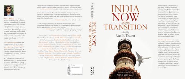 Book cover, of India Now And In Transition. Book cover, of India Now And In Transition.