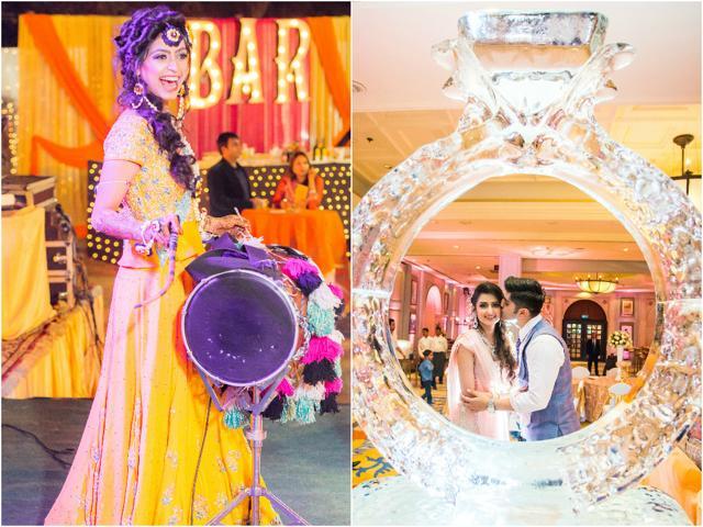 From having exclusive dhol nights to grand installations, couples are going all out for pre-wedding events. (The Story Weavers) From having exclusive dhol nights to grand installations, couples are going all out for pre-wedding events. (The Story Weavers)