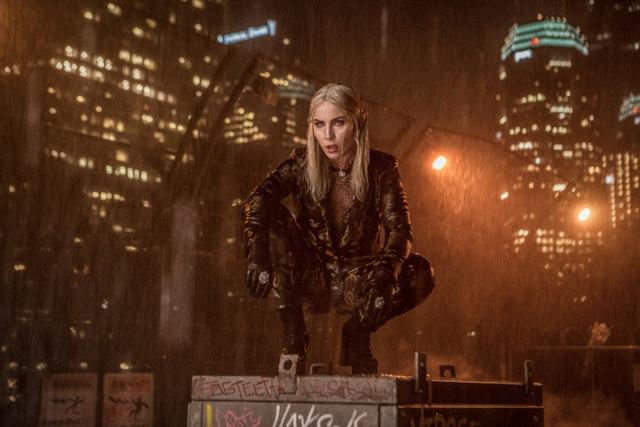 Noomi Rapace in a still from Bright.