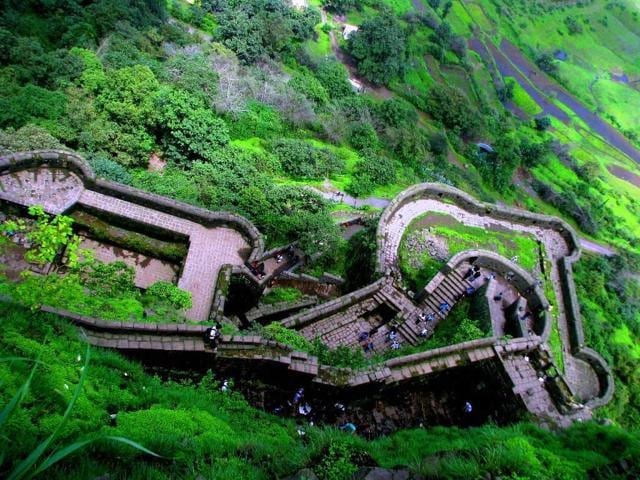 Lohagad Fort was an important hill fort used extensively by Chhatrapati Shivaji. (makemytrip.com ) Lohagad Fort was an important hill fort used extensively by Chhatrapati Shivaji. (makemytrip.com )