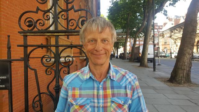 Adam Hardy, who designed the temple, is a professor of Asian architecture at Cardiff University. (HT Photo) Adam Hardy, who designed the temple, is a professor of Asian architecture at Cardiff University. (HT Photo)