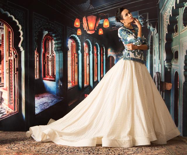 Designer Reynu Taandon will present her collection, CYAN.