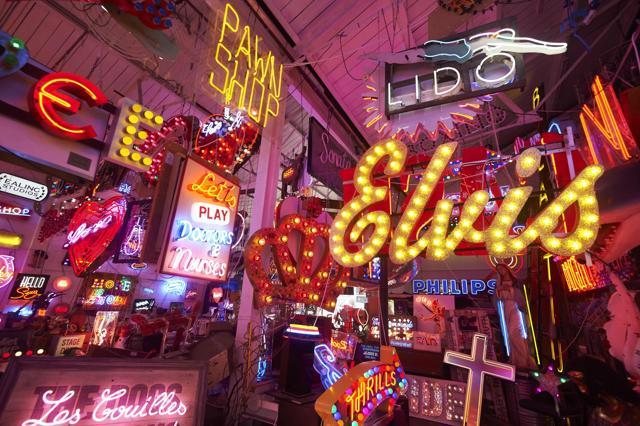 The hip, disco-like space has evolved from suitably colourful origins through several generations of Bracey’s family. (AFP) The hip, disco-like space has evolved from suitably colourful origins through several generations of Bracey’s family. (AFP)