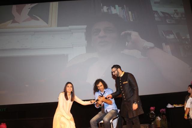 Anushka Sharma and filmmaker Imtiaz Ali during the trailer launch of Jab Harry Met Sejal in Mumbai on July 21. (IANS) Anushka Sharma and filmmaker Imtiaz Ali during the trailer launch of Jab Harry Met Sejal in Mumbai on July 21. (IANS)
