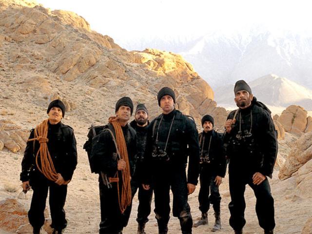 Actor Hrithik Roshan in a still from the film Lakshya. Actor Hrithik Roshan in a still from the film Lakshya.