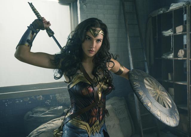 This image released by Warner Bros. Entertainment shows Gal Gadot in a scene from Wonder Woman. (AP)