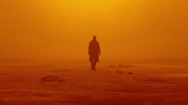 Ryan Gosling in a still from Blade Runner 2049.