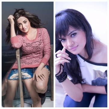 Singer Monali Thakur and Aditi Singh Sharma Singer Monali Thakur and Aditi Singh Sharma