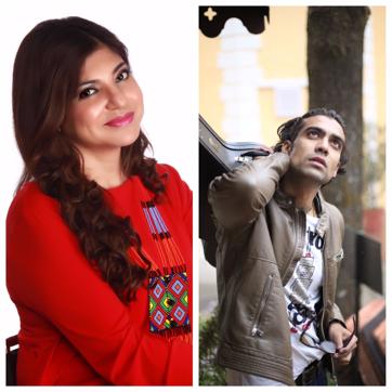 Singer Alka Yagnik and Jubin Nautiyal Singer Alka Yagnik and Jubin Nautiyal