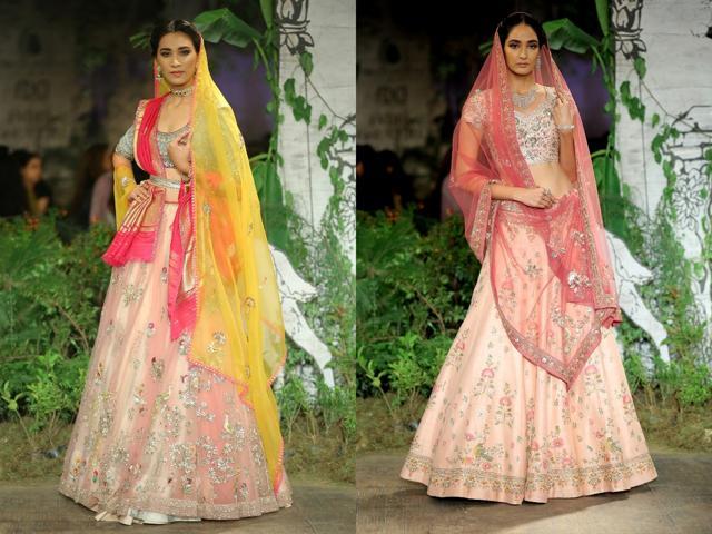 Art-inspired colours were also a part of the collection.