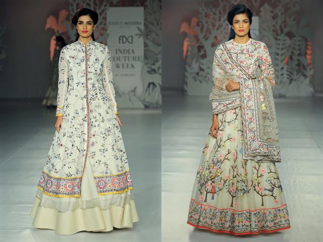 Layering was big on the Parizaad runway.