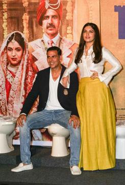 Akshay will soon be seen opposite Bhumi Pednekar in Toilet Ek Prem Katha. (Prodip Guha)