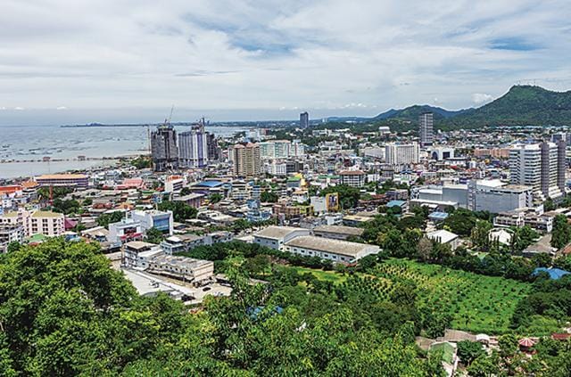 The town of Sriracha must have been pretty at some time but now, it’s just another overdeveloped town. (Shutterstock) The town of Sriracha must have been pretty at some time but now, it’s just another overdeveloped town. (Shutterstock)