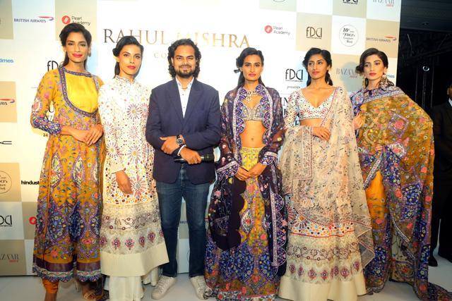 Mishra said that the creations were inspired by architecture, art and travel.