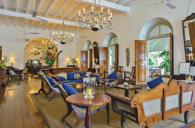 The Amangalla at Galle Fort is a 400-year-old property with plenty of space to chill