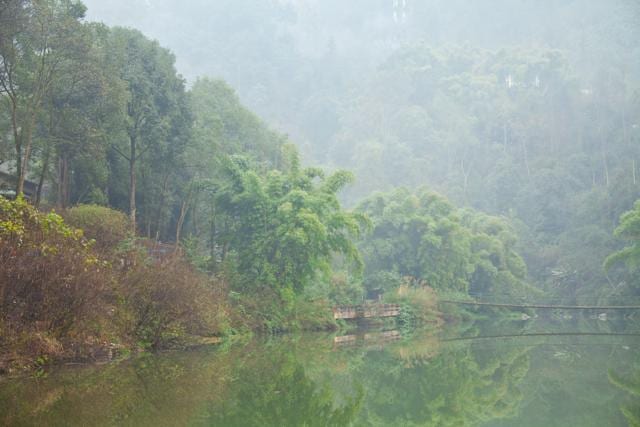The morning fog at Emei Shan Lake in China. (Shutterstock) The morning fog at Emei Shan Lake in China. (Shutterstock)