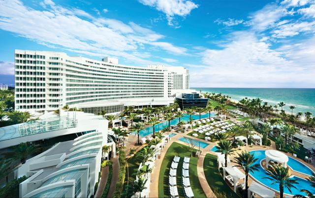 The Fontainebleau in Miami set the trend. The Fontainebleau in Miami set the trend.