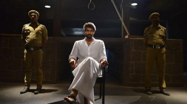 Rana in a still from Nene Raju Nene Mantri. Rana in a still from Nene Raju Nene Mantri.