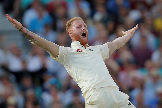 Ben Stokes won the Man of the Match award in The Oval Test against South Africa as England’s star all-rounder moved up in the ICC rankings. (Action Images via Reuters)