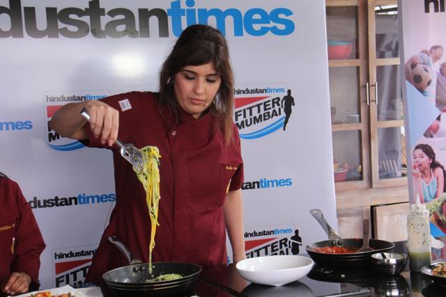 Rakhee Vaswani’s workshop was held at the Palate Culinary Academy,Bandra in Mumbai, India, on Saturday, July 29. (Pramod Thakur/HT Photo)
