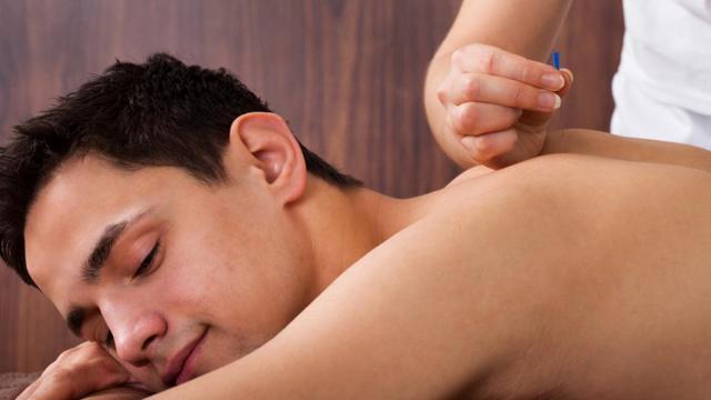 Acupuncture is as effective as pain medicine in providing long-term relief. (Shutterstock) Acupuncture is as effective as pain medicine in providing long-term relief. (Shutterstock)