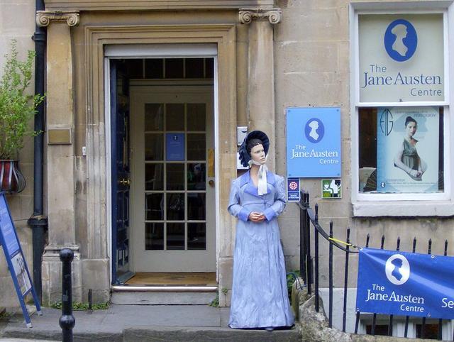 The Jane Austen Centre in Bath is a small museum chronicling the life and times of the writer. (Wikimedia Commons)
