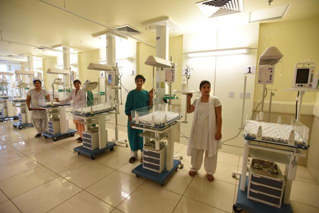Eight operation theatres at the Super Specialty Child PGI Hospital were made functional on Friday. The intensive care unit will have 41 beds. (Virendra Singh Gosain/HT PHOTO) Eight operation theatres at the Super Specialty Child PGI Hospital were made functional on Friday. The intensive care unit will have 41 beds. (Virendra Singh Gosain/HT PHOTO)