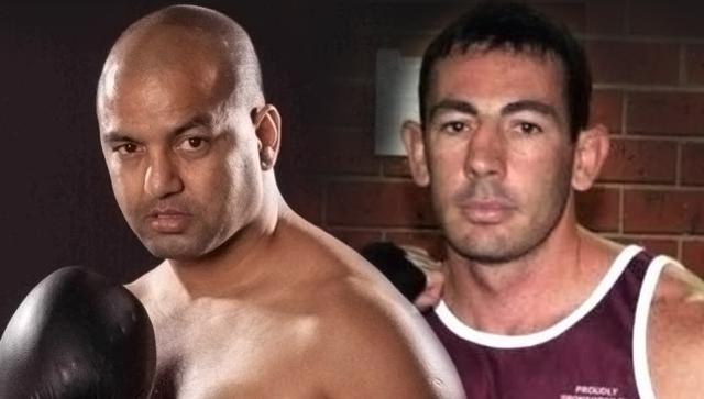 Akhil Kumar (L) will face Australia’s Ty Gilchrist in an undercard bout. (HT Photo)