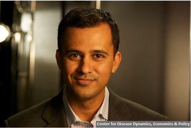 Ramanan Laxminarayan is the director of the Center for Disease Dynamics, Economics &amp; Policy, Washington DC and New Delhi. (Photo courtesy: Indiaspend)