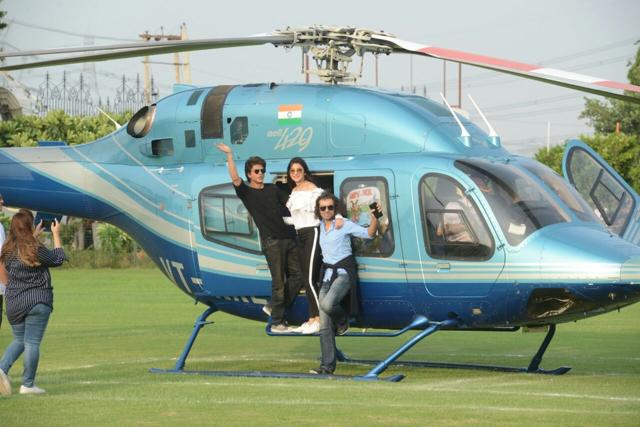 Anushka Sharma, Shah Rukh Khan and Imtiaz Ali during promotions for Jab Harry Met Sejal. (IANS) Anushka Sharma, Shah Rukh Khan and Imtiaz Ali during promotions for Jab Harry Met Sejal. (IANS)