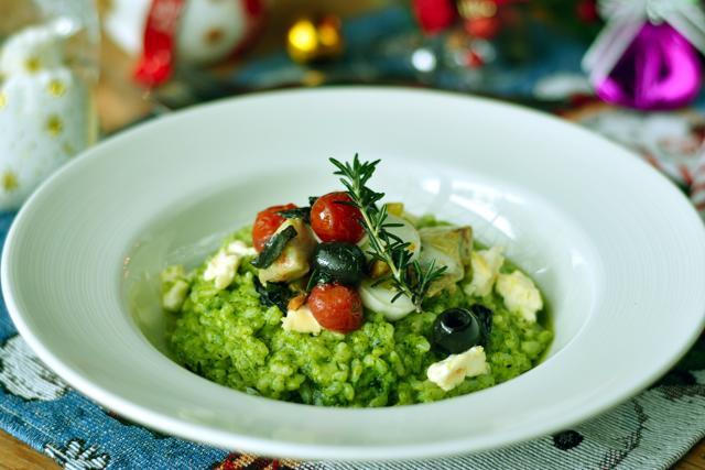 Methi risotto Methi risotto