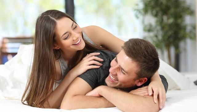 The rush of endorphins sparked by sex lowers your blood pressure and stress levels. (Shutterstock) The rush of endorphins sparked by sex lowers your blood pressure and stress levels. (Shutterstock)