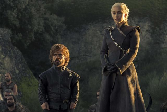 Peter Dinklage and Emilia Clarke in a still from Eastwatch. Peter Dinklage and Emilia Clarke in a still from Eastwatch.