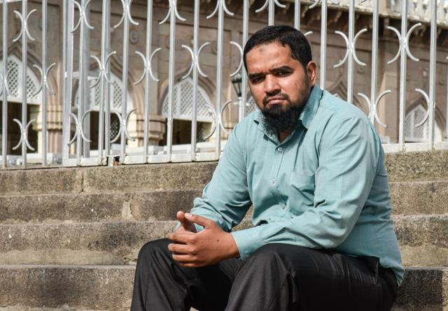 Junaid says the police subjected him to third-degree torture after picking him up on terror charges. (HT Photo) Junaid says the police subjected him to third-degree torture after picking him up on terror charges. (HT Photo)