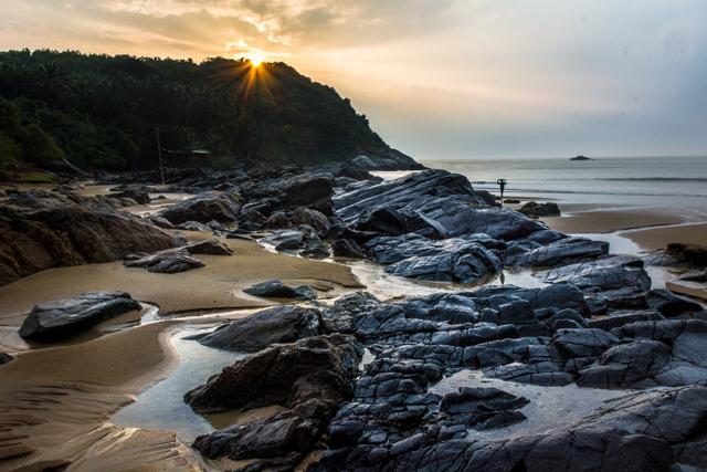 The pristine beach of Gokarna, Karnataka. (Shutterstock)