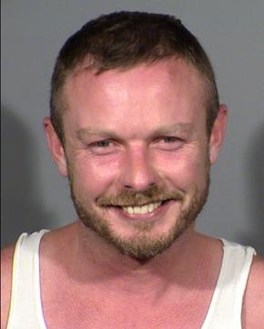 This Wednesday, Aug. 9, 2017 booking photo provided by the Las Vegas Metropolitan Police Department shows Jesse Webb. Las Vegas police say Webb, 37, who jumped onto the stage at a Britney Spears concert, will face a trespassing charge. (AP) This Wednesday, Aug. 9, 2017 booking photo provided by the Las Vegas Metropolitan Police Department shows Jesse Webb. Las Vegas police say Webb, 37, who jumped onto the stage at a Britney Spears concert, will face a trespassing charge. (AP)