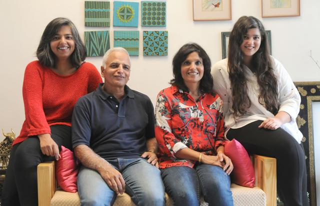Varnika Kundu at home, with her father Virender Kundu, a senior IAS officer; her mother Sucheta, a former professor of sociology; and sister Satvika, a writer. (Anil Dayal / HT Photo) Varnika Kundu at home, with her father Virender Kundu, a senior IAS officer; her mother Sucheta, a former professor of sociology; and sister Satvika, a writer. (Anil Dayal / HT Photo)