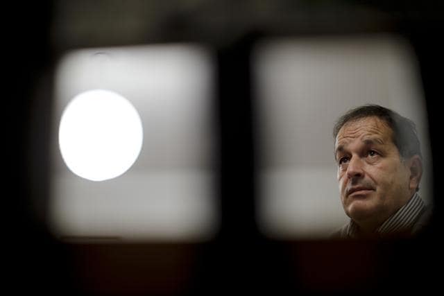 In this July 4, 2017 photo, Rufino Varela, who attended the Cardenal Newman school where he says he suffered sexual abuse, gives an interview in Buenos Aires, Argentina. Frustrated at the lack of public acknowledgement of the abuse at the school, Varela spoke to Argentina's La Nacion newspaper in December 2016 and began writing about it on Facebook. He says about 20 other former students have contacted him to describe abuse similar to what he suffered. (AP) In this July 4, 2017 photo, Rufino Varela, who attended the Cardenal Newman school where he says he suffered sexual abuse, gives an interview in Buenos Aires, Argentina. Frustrated at the lack of public acknowledgement of the abuse at the school, Varela spoke to Argentina's La Nacion newspaper in December 2016 and began writing about it on Facebook. He says about 20 other former students have contacted him to describe abuse similar to what he suffered. (AP)