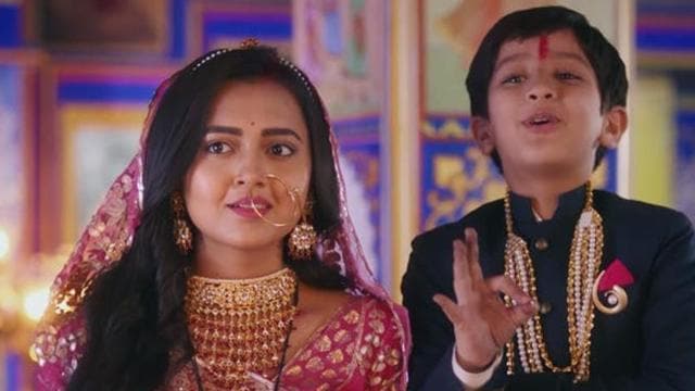 Actors Tejaswi Prakash and Afaan Khan in a still from the show. Actors Tejaswi Prakash and Afaan Khan in a still from the show.